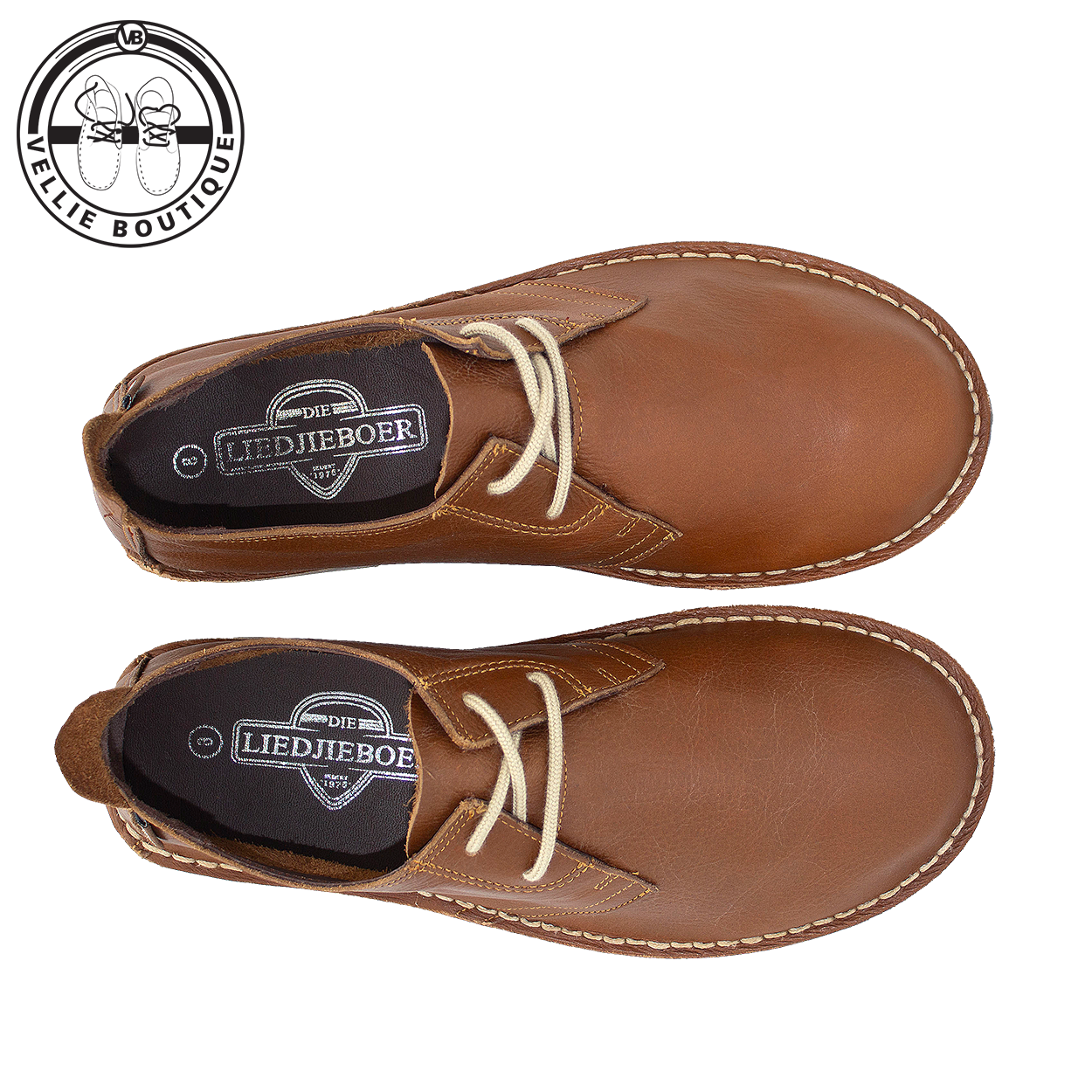 Anton Goosen Liedjieboer Pasgetroud [490004] Fullgrain Pecan