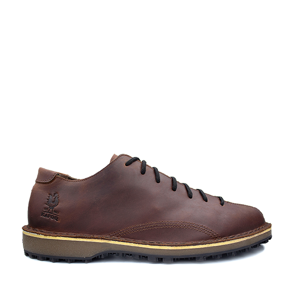 Rust coulered Gol Vellie with Black sole