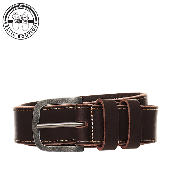 Jeep U Stitched Belt - Choc
