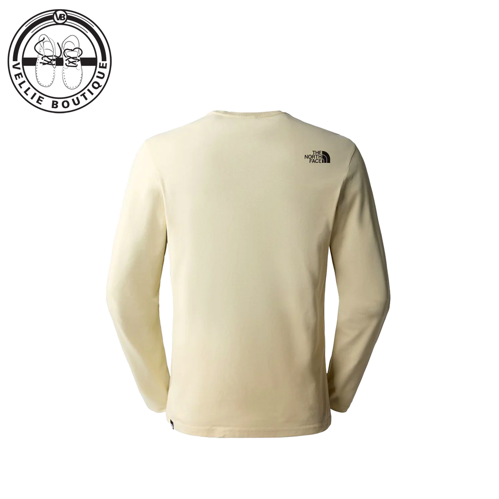 The North Face L/S Fine Tee - Gravel