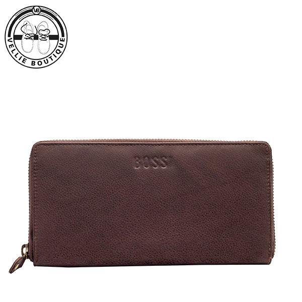 Bossi Leather Taylor Leather Wallet - Brown