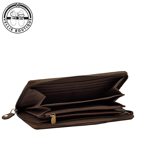 Bossi Leather Taylor Leather Wallet - Brown