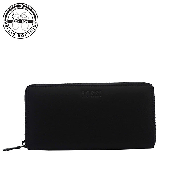 Bossi Leather Taylor Leather Wallet - Black