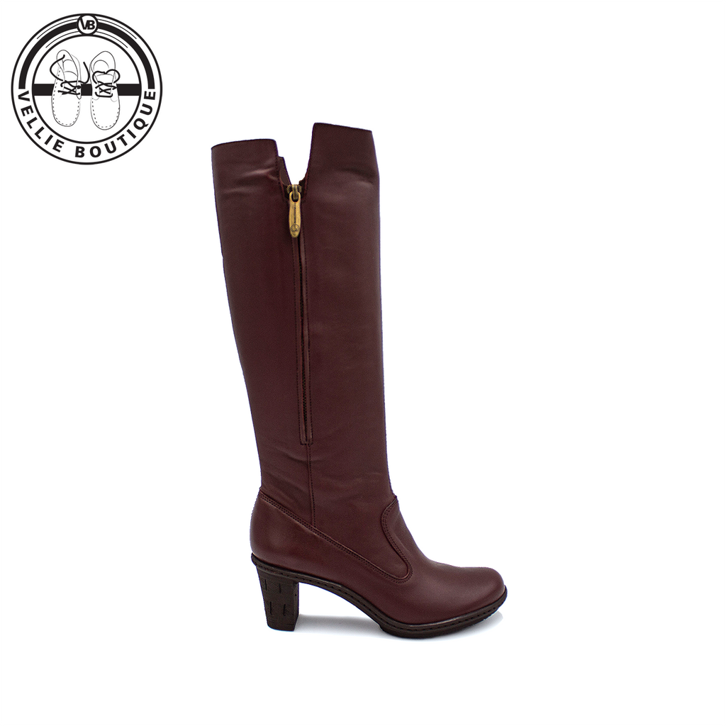 Tsonga Insabule Long Leg Boot (Raisin Relaxa)