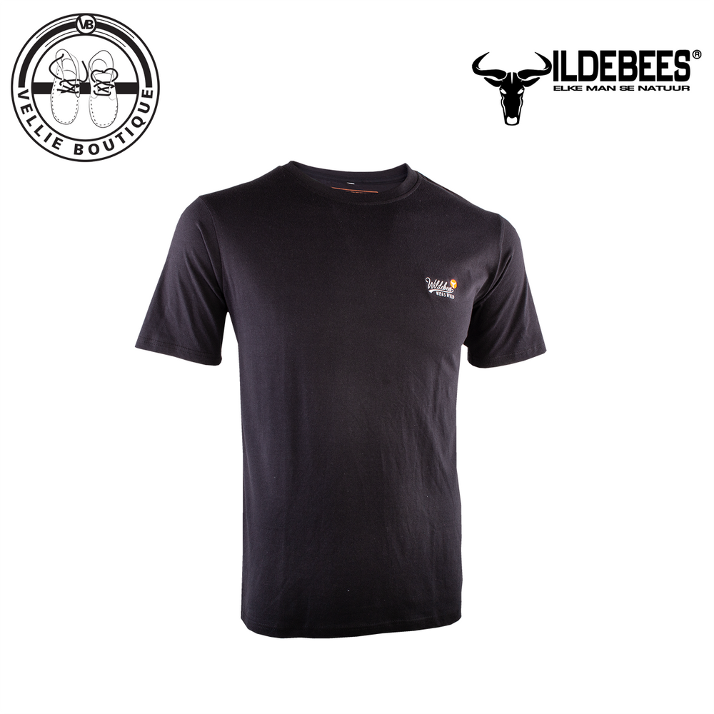 Wildebees Men's Fashion Crew Neck Tee - Charcoal