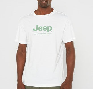 Jeep Men's - Jeep Logo Print Tee - White