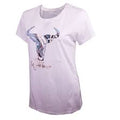 Wildebees Ladies Marble Logo Tee - White