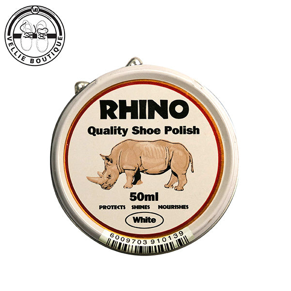 Rhino Shoe Polish - White