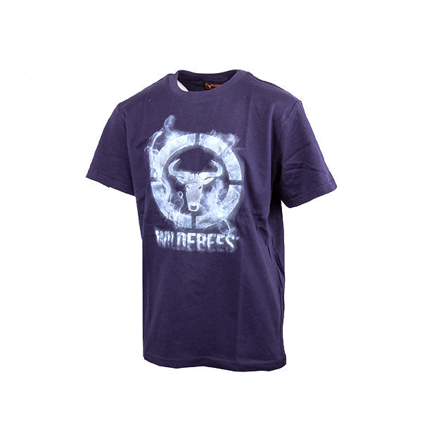 Wildebees Boys Gunsmoke Tee - New Navy