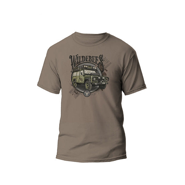 Wildebees Boys Off-Road Tee - Desert Sand