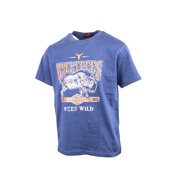 Wildebees Boys Pop Out Tee - Indigo