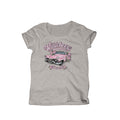 Wildebees Girls Pink Cadillac Tee - Fog