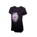 Wildebees Ladies Diamond Rose Tee - Black