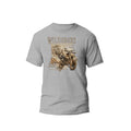Wildebees Mens African Adventure Tee - Grey Melange