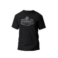 Wildebees Mens Distressed Metal Sign Tee - Black