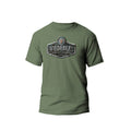 Wildebees Mens Distressed Metal Sign Tee - Lauren Green