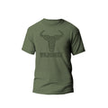 Wildebees Mens HD Repeat Tee - Green