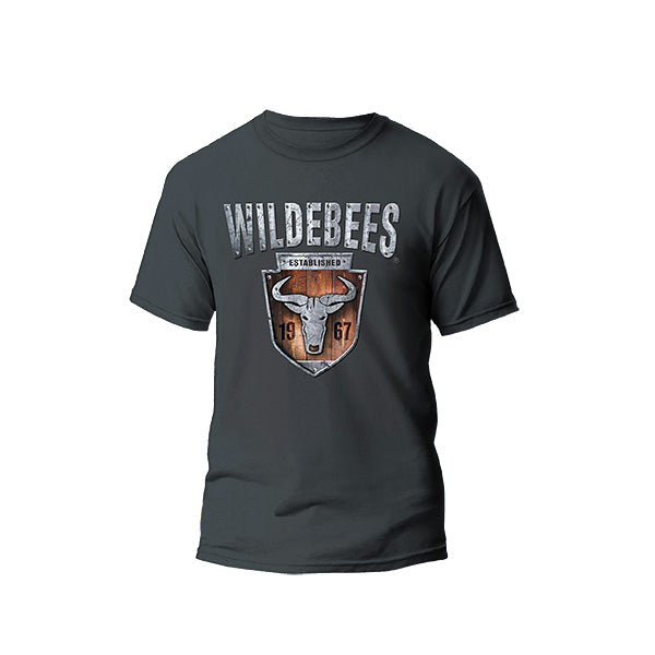 Wildebees Mens Metal Arrow Head Tee - Pewter