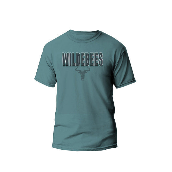 Wildebees Mens Raised Up Tee - Cadet Blue