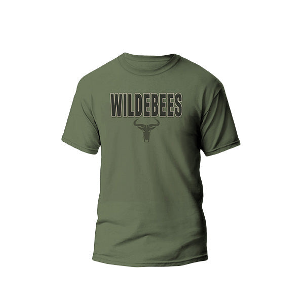 Wildebees Mens Raised Up Tee - Laurel Green