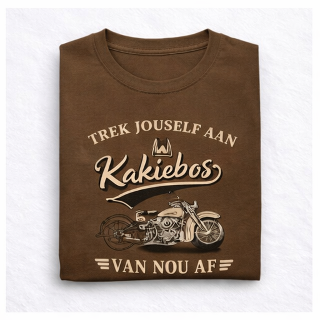 Kakiebos Mens Binder T-shirt - Combat