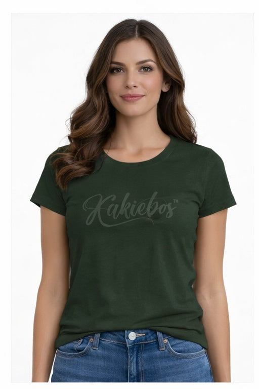 Kakiebos Ladies Milkshake Tee - Basil
