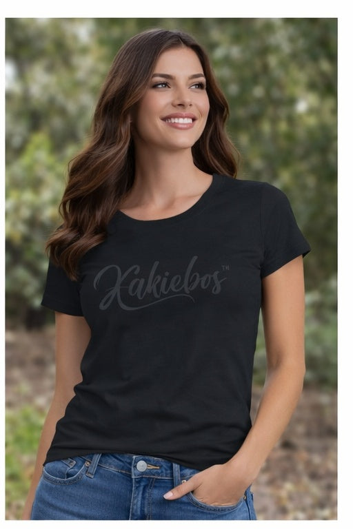 Kakiebos Ladies Milkshake Tee - Graphite