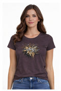 Kakiebos Ladies Sprokie Tee - Mulberry