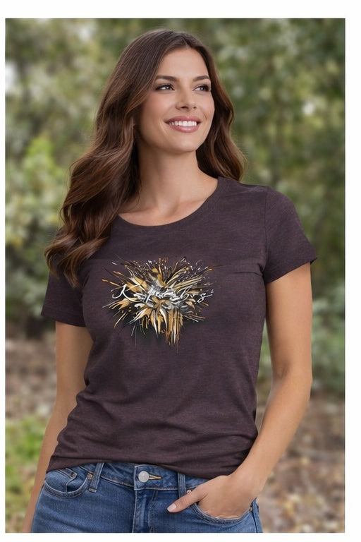 Kakiebos Ladies Sprokie Tee - Mulberry