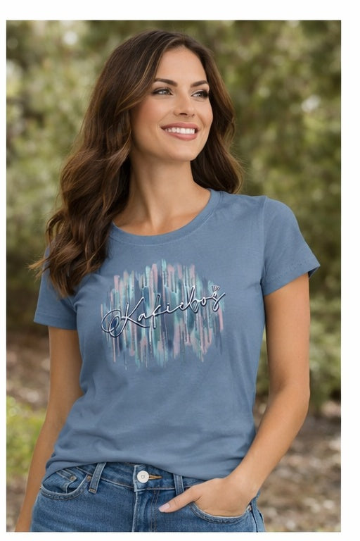 Kakiebos Ladies Plascon Tee - Storm