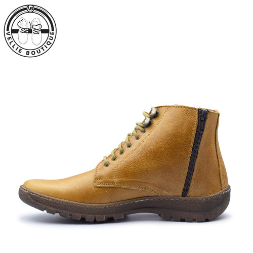 Vygie - Pecan - Ankle Bootie