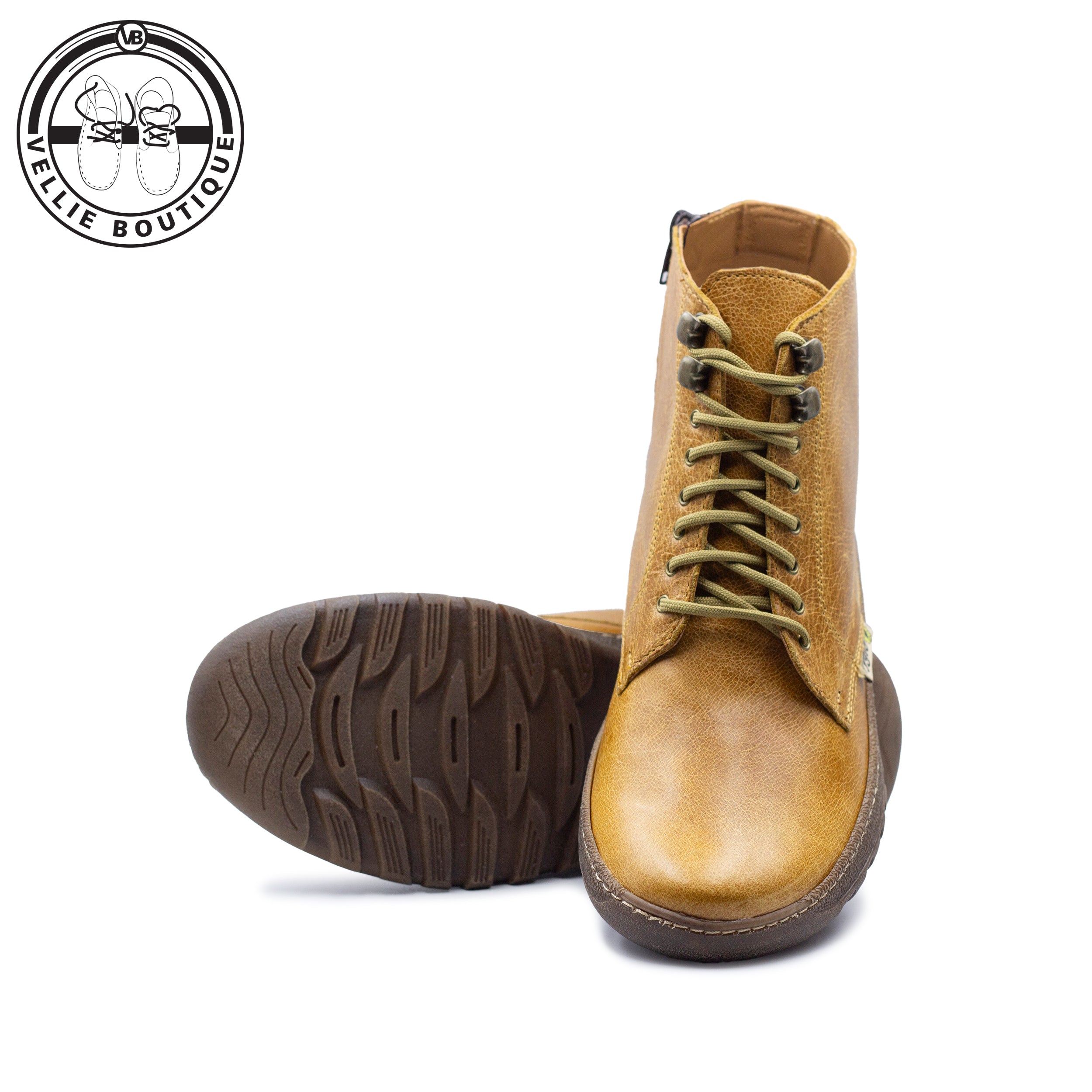Vygie - Pecan - Ankle Bootie
