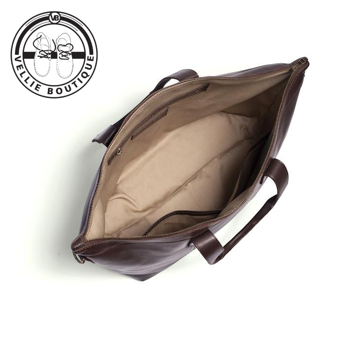 Murray Leather Bag - Brown