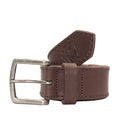 Jim Green Men's Leather Belt (Brown) [40mm]
