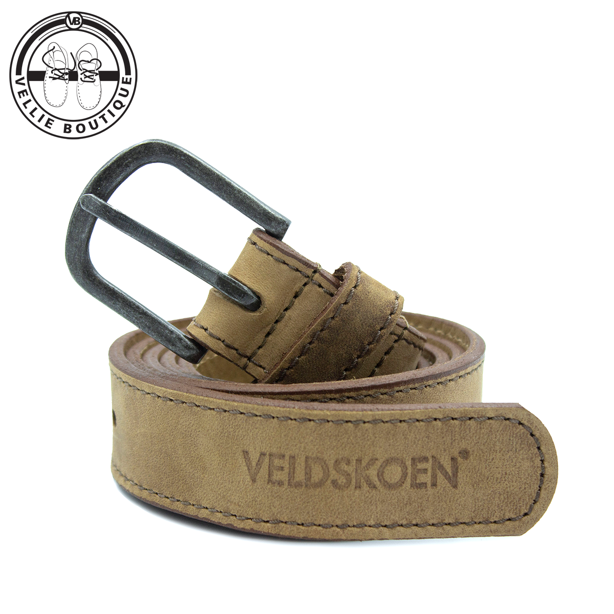 Veldskoen Full Grain Leather Belt  Brown[30mm]