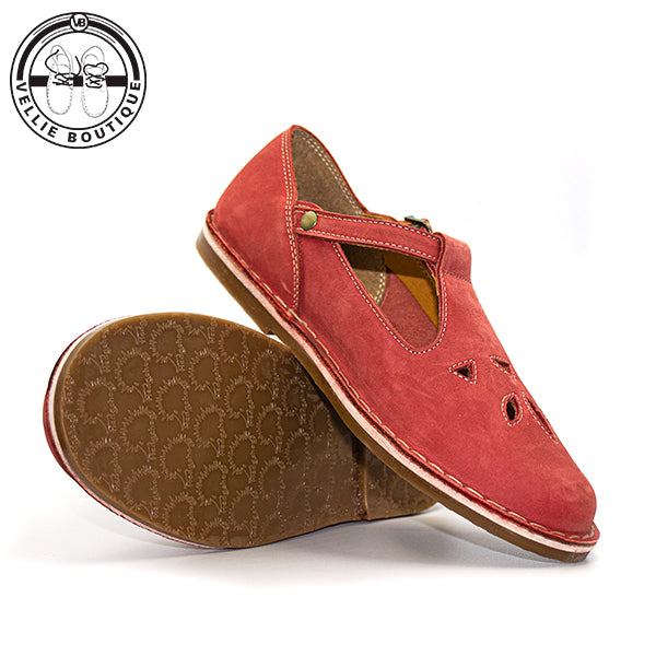 B-Hedgehogs Pippie Langkous Red - HHB401 - Vellie Boutique