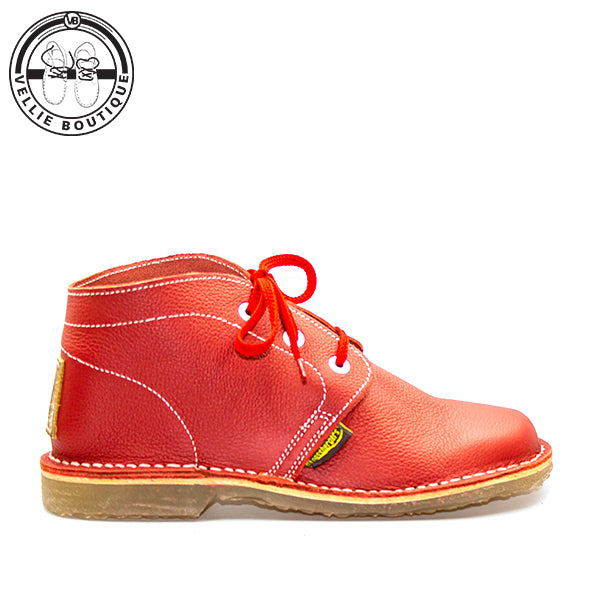 Strassbergers 40R Halfstewel Rooi - Vellie Boutique