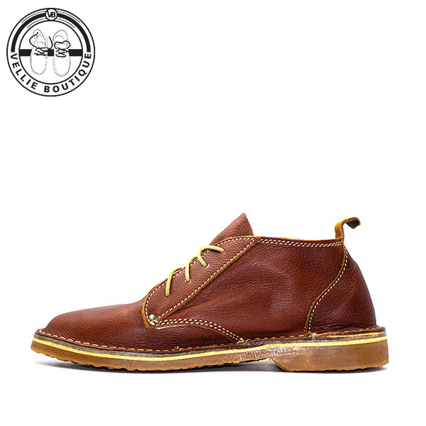 Oukraal High Cut (Tan Rust) - Vellie Boutique