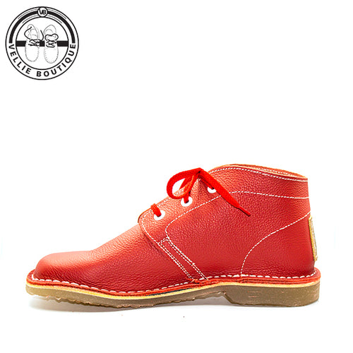Strassbergers 40R Halfstewel Rooi - Vellie Boutique