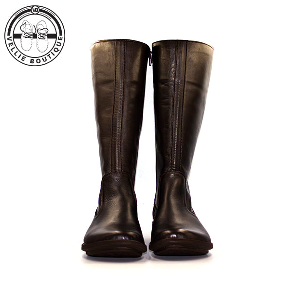 Tsonga - Vutha Long Leg Boot - Choc Relaxa - Vellie Boutique
