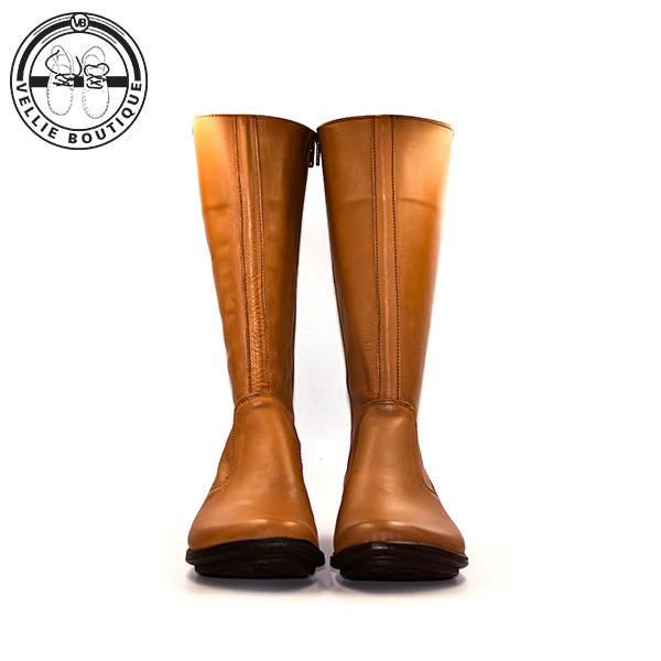 Tsonga - Vutha Long Leg Boot - Hazel Relaxa - Vellie Boutique