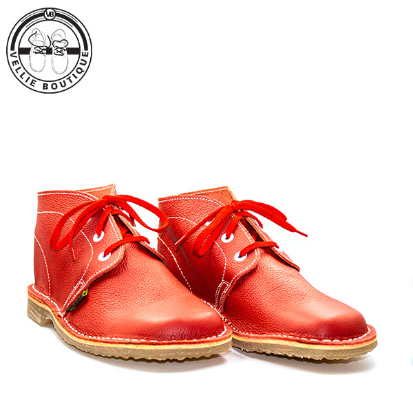 Strassbergers 40R Halfstewel Rooi - Vellie Boutique