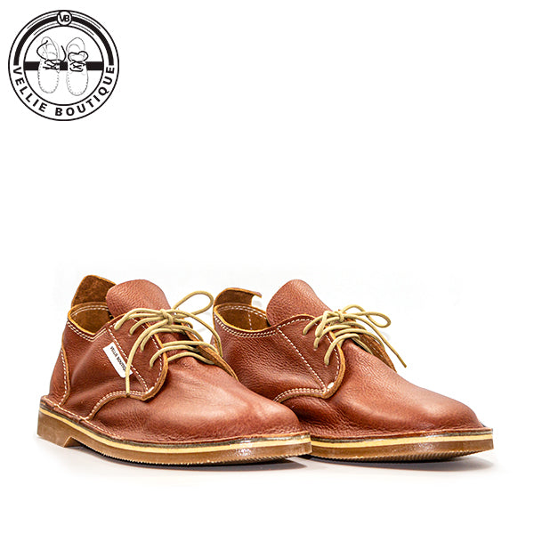 Oukraal Low Cut (Tan Rust) - Vellie Boutique
