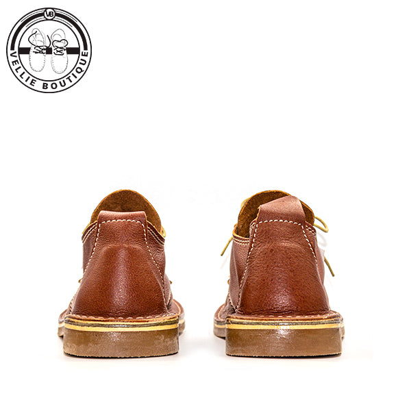 Oukraal Low Cut (Tan Rust) - Vellie Boutique