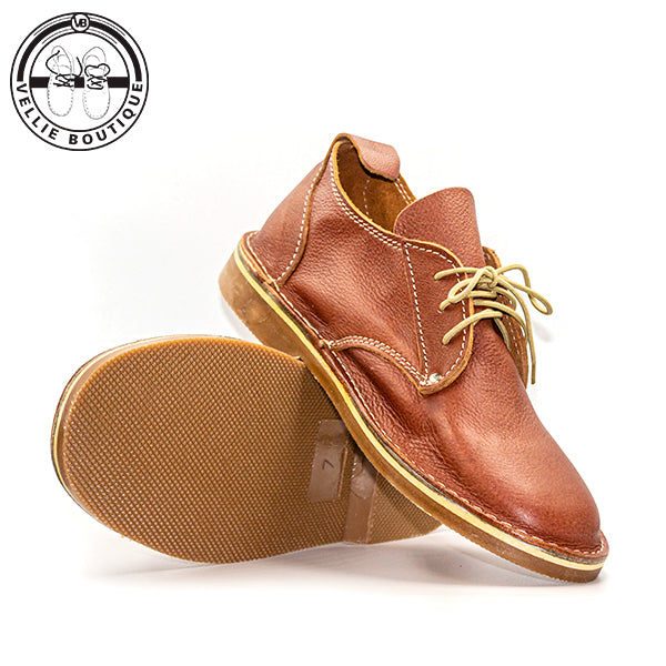 Oukraal Low Cut (Tan Rust) - Vellie Boutique