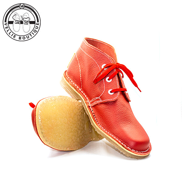 Strassbergers 40R Halfstewel Rooi - Vellie Boutique