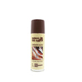 A spray bottle of Shoemaker's Choice Leather Combination Cleaner.