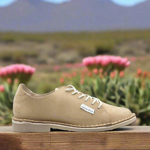 #Protea Suikerbossie (Tan Nubuck) - Vellie Boutique