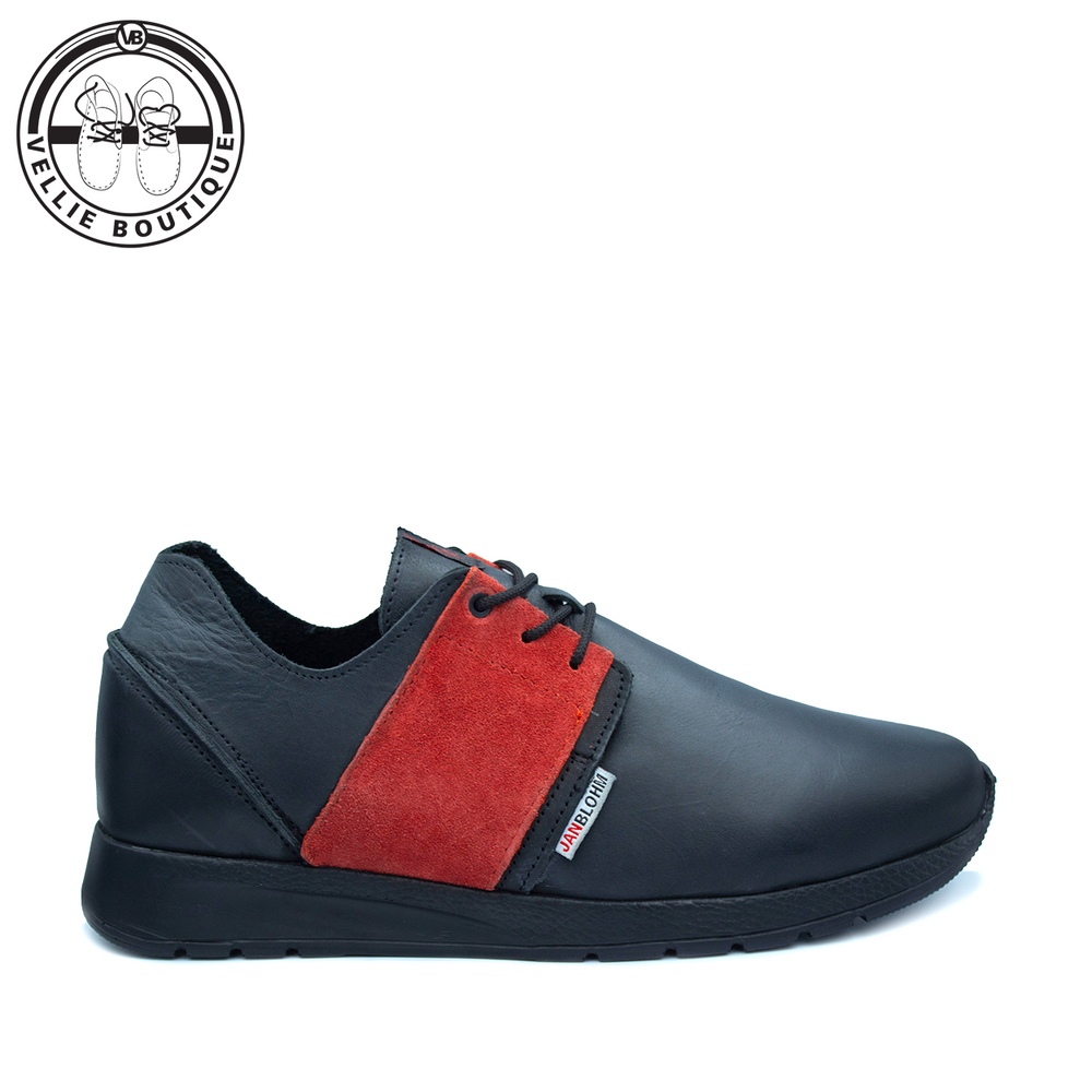 #@ Rockstar Men's Jan Blohm NONNIE Vella Tekka Black/Red