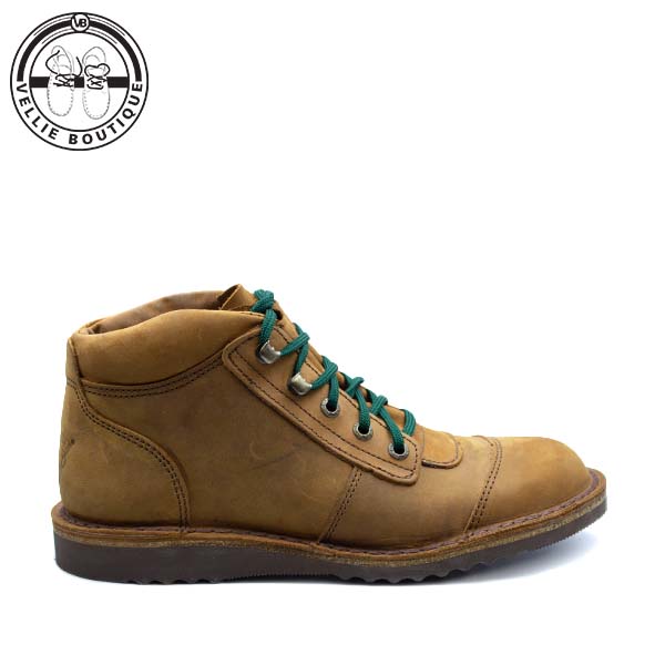 Jim Green African Ranger Boots - Fudge Leather – Vellie Boutique